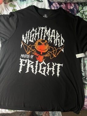 The Nightmare Before Christmas Jack Skellington TShirt Size 2XL